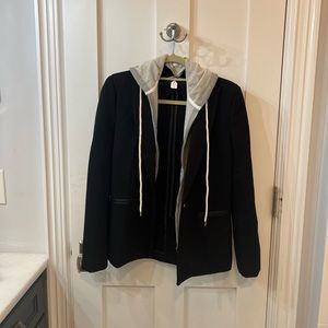 Central Park West sweatshirt blazer